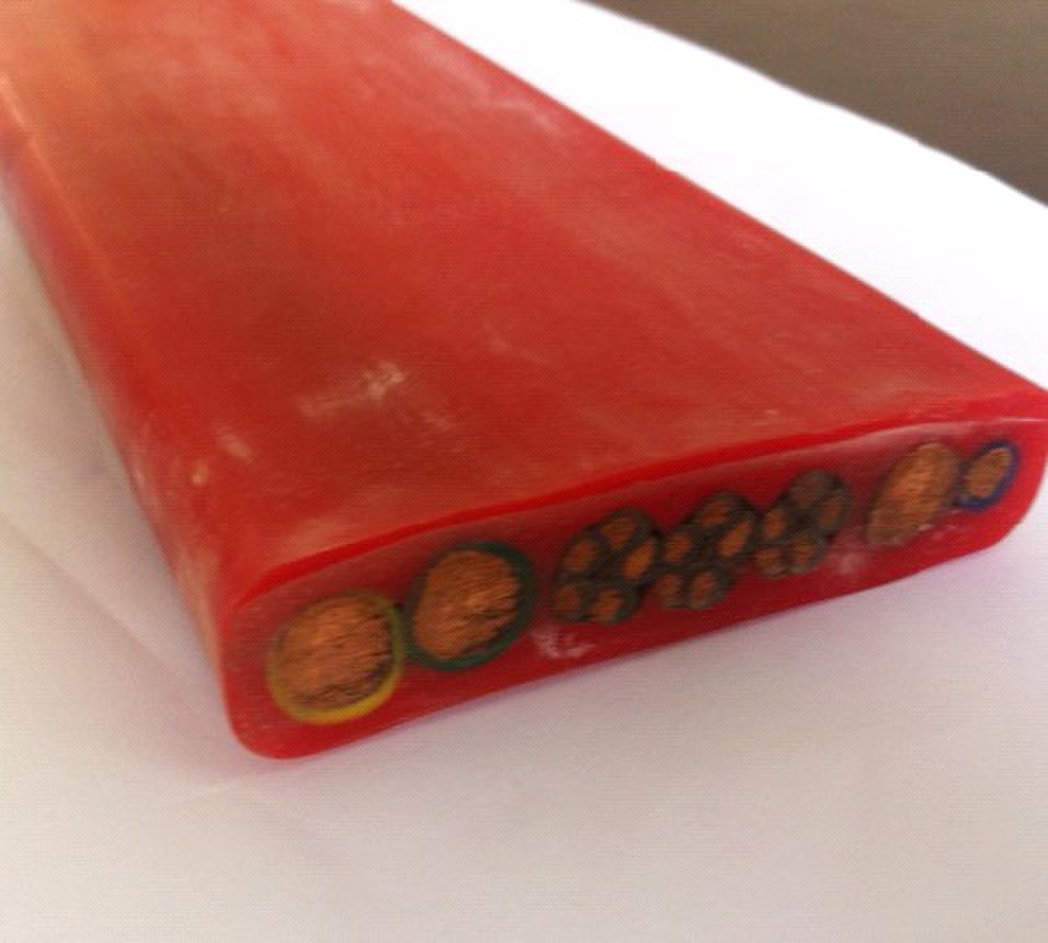 YGCB-3x70硅橡膠扁平軟電纜